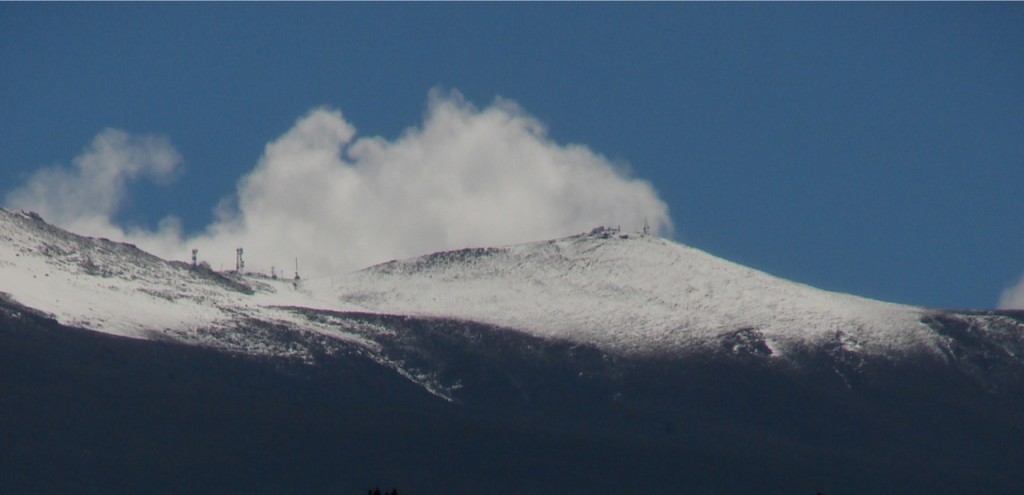 Haleakala with snow